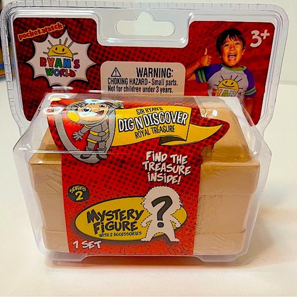 Ryans World, Sir Ryans World Dig ‘n Discover Royal Treasure (Bonkers Toy New!